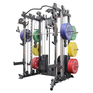 TITANIUM USA C5 FUNCTIONAL SMITH MACHINE WITH WEIGHT STACKS