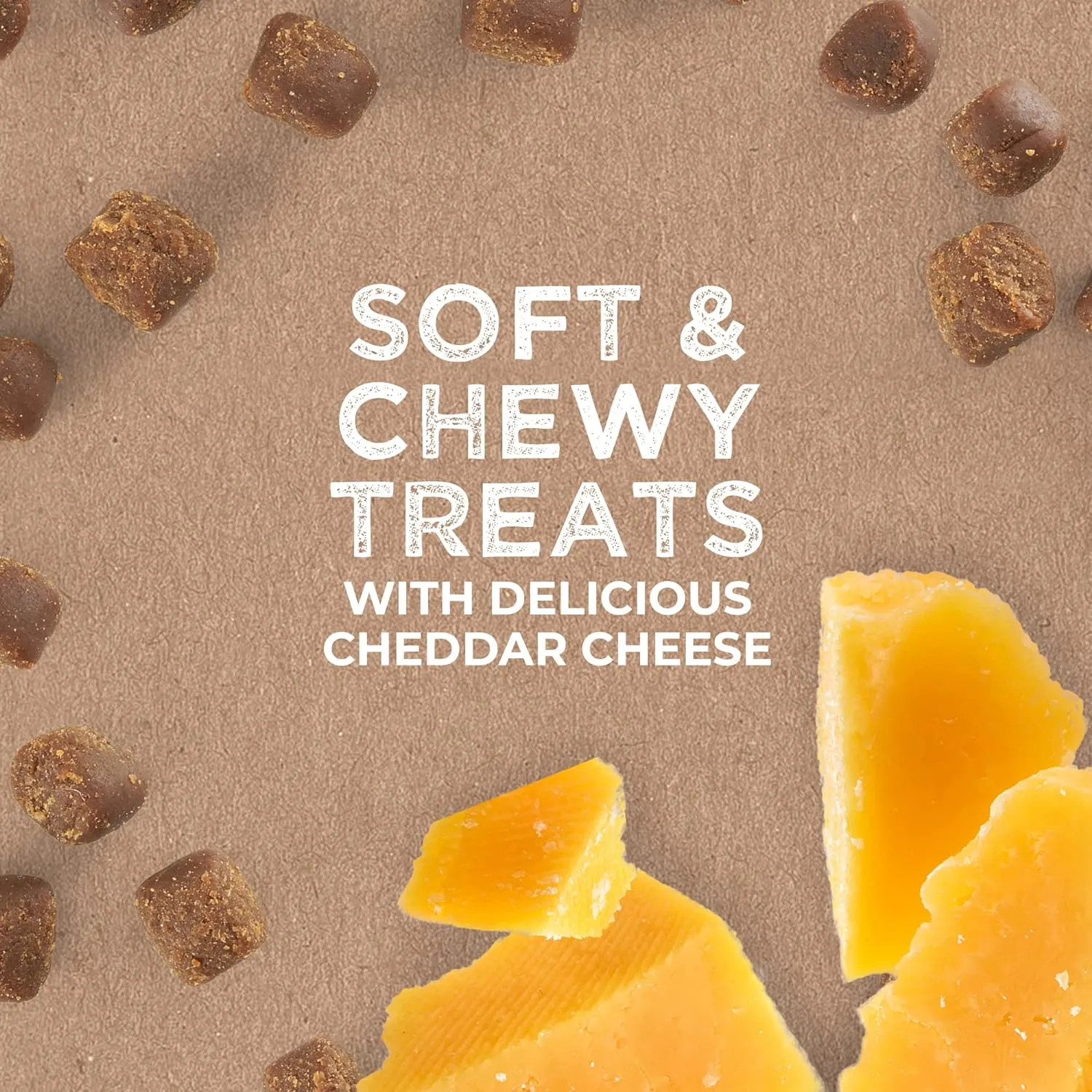 Tricky Trainers Soft & Chewy Dog Treats with Cheddar - 5oz & 14oz