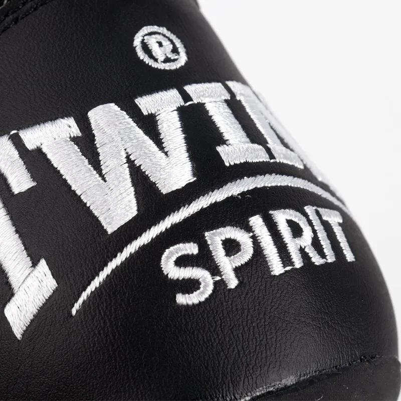 TWINS SPIRIT TBS2 KIDS BOXING SHOES BOXING BOOTS EUR 27-35 BLACK