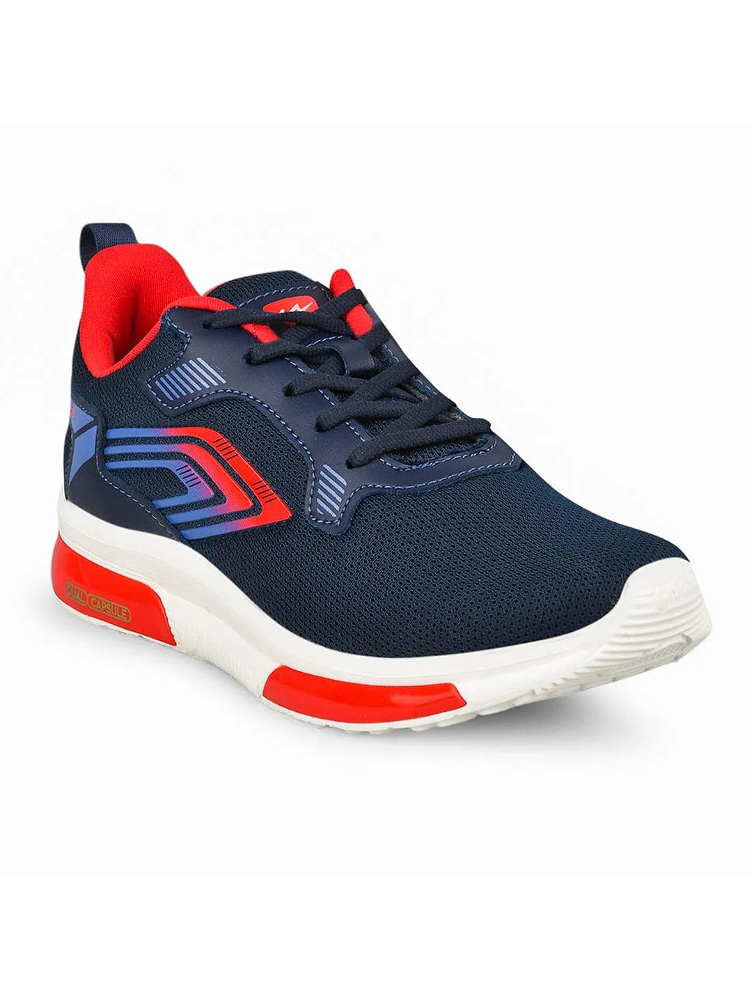 UDAAN Navy Child Running Shoes