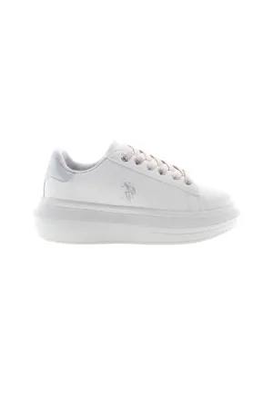 U.S. POLO ASSN.  WOMEN TRAINERS IN WHITE
