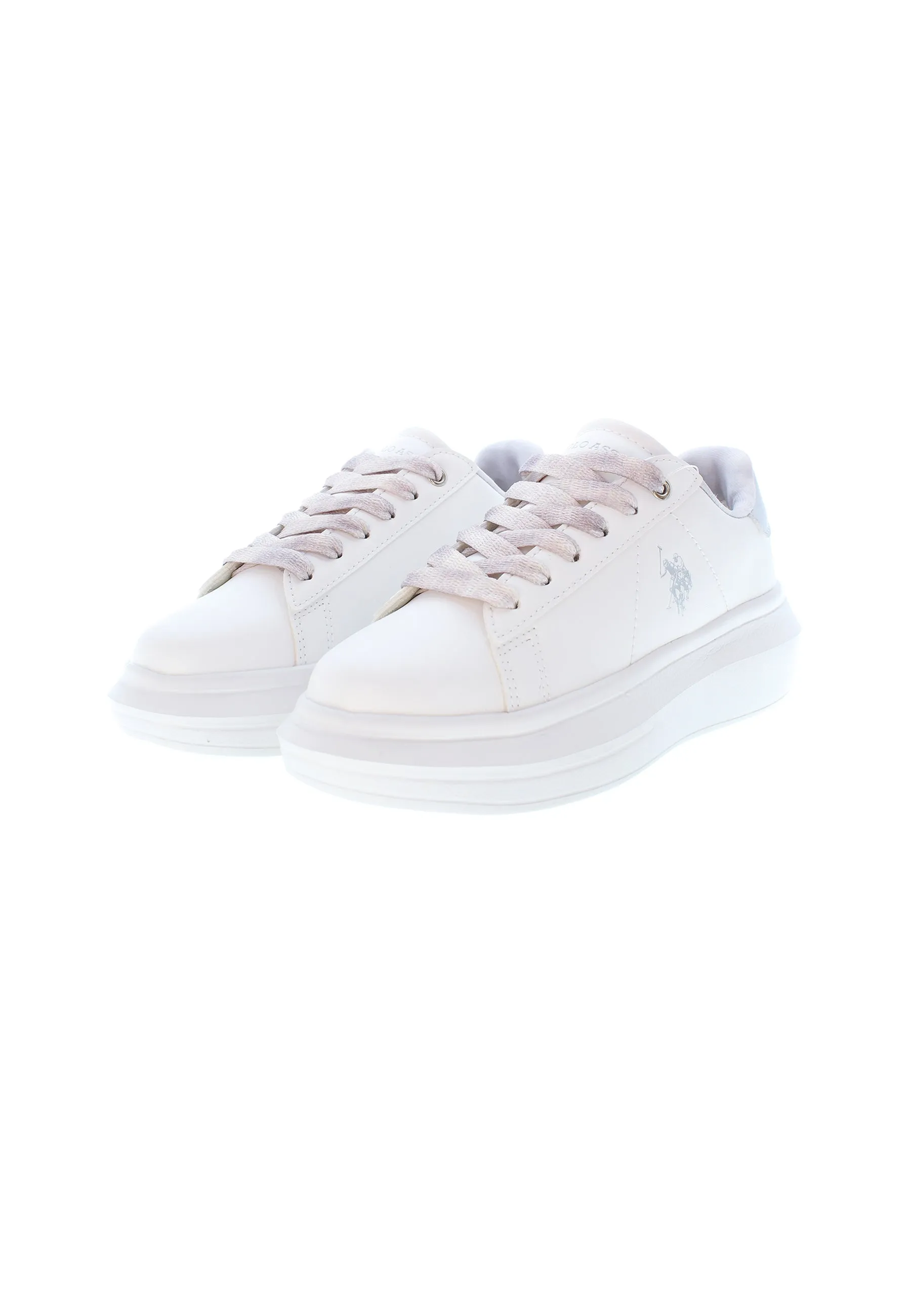 U.S. POLO ASSN.  WOMEN TRAINERS IN WHITE