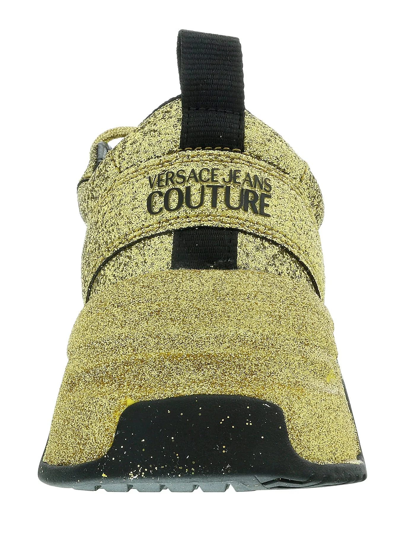 Versace Jeans Couture Gold Athletic Chunky Fashion Sneakers -