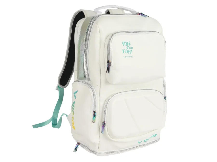 Victor BR5033TTY AR Tai Tzu Ying Bright White/Cockatoo Green Racket Backpack
