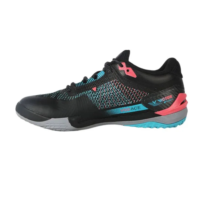 VICTOR VG2 ACE Badminton Shoes C Black UNISEX