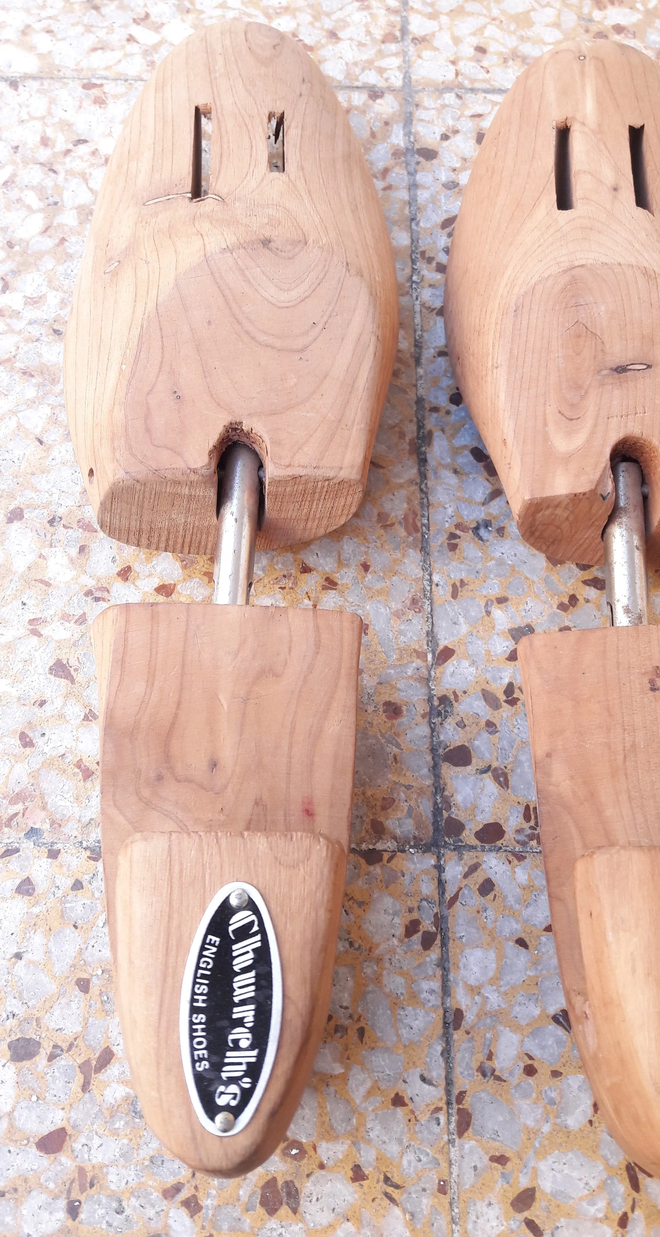 Vintage Church's Wooden Shoe Lasts (Trees)