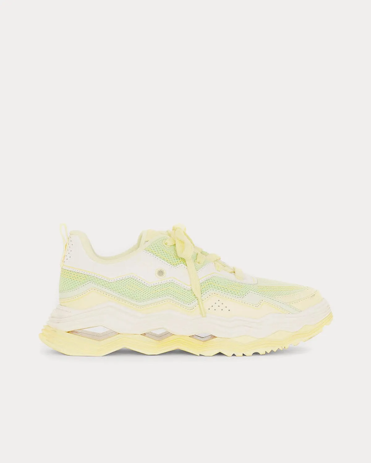 Wave Chunky Yellow Low Top Sneakers