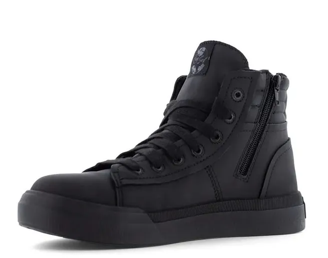 WMNS ROXY RAE BLK 6" SIDE ZIP