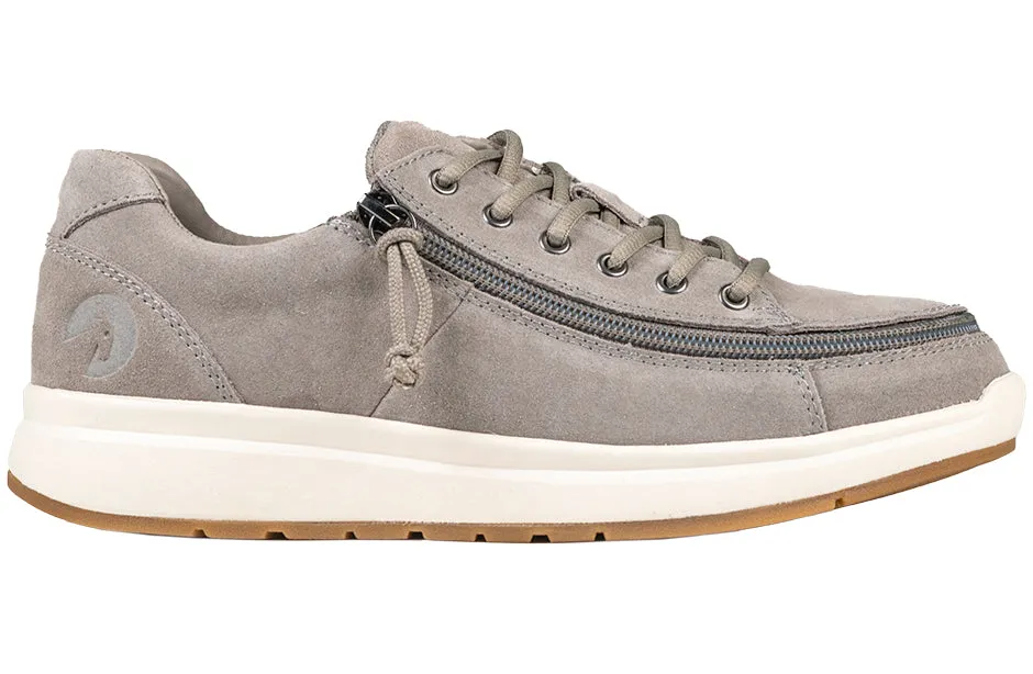 Women's Grey Suede BILLY Comfort Lows