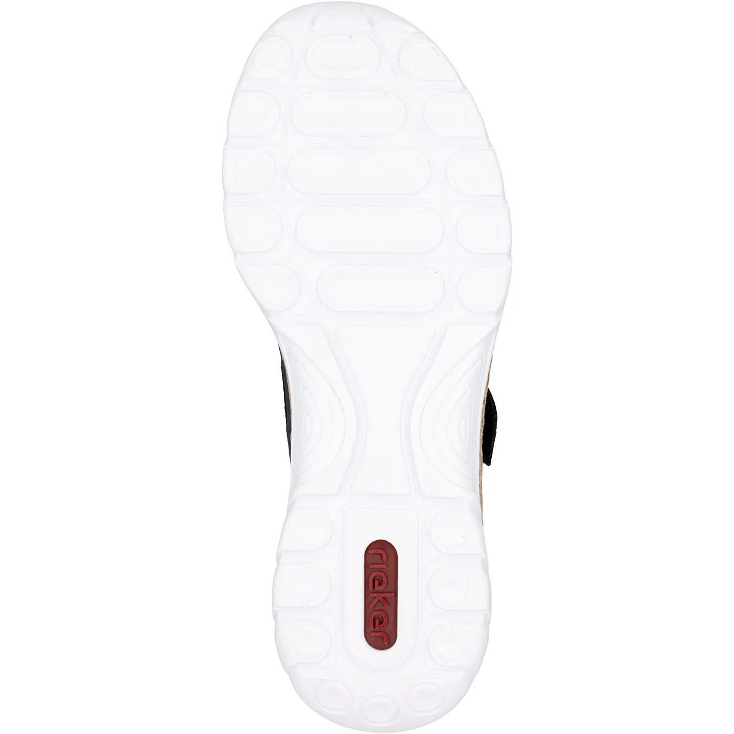 Women's Rieker N42B0-14 Pazifik/Pazifik Synthetic Stretch Nubuck