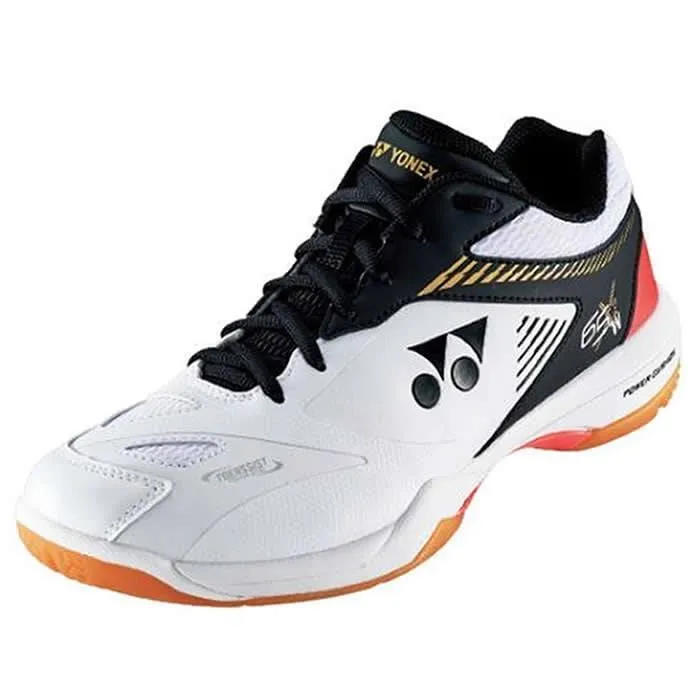 Yonex Power Cushion 65 X 2 Wide Badminton Shoes - White/Orange