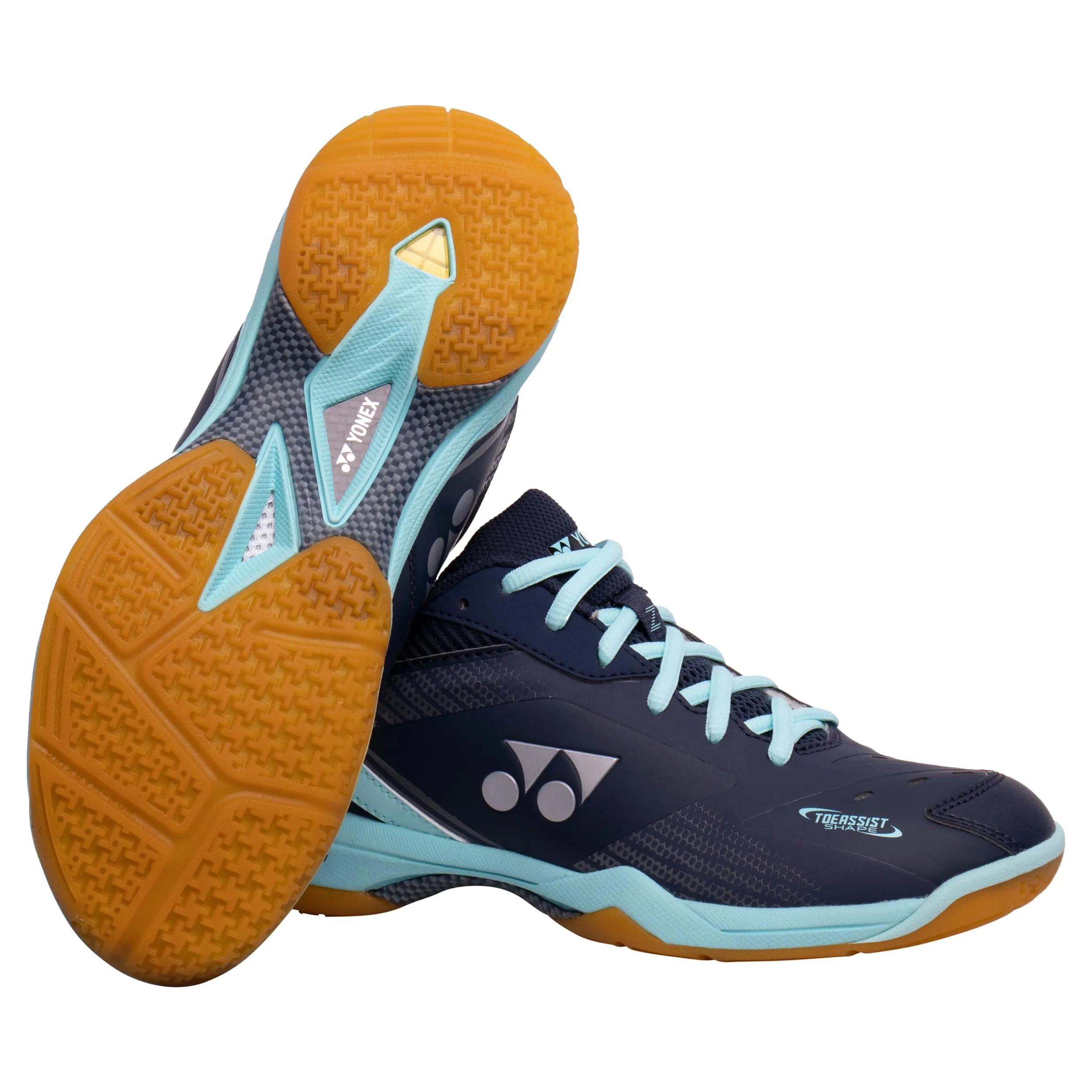Yonex Power Cushion 65Z3 Womens Badminton Shoes - Navy / Saxe