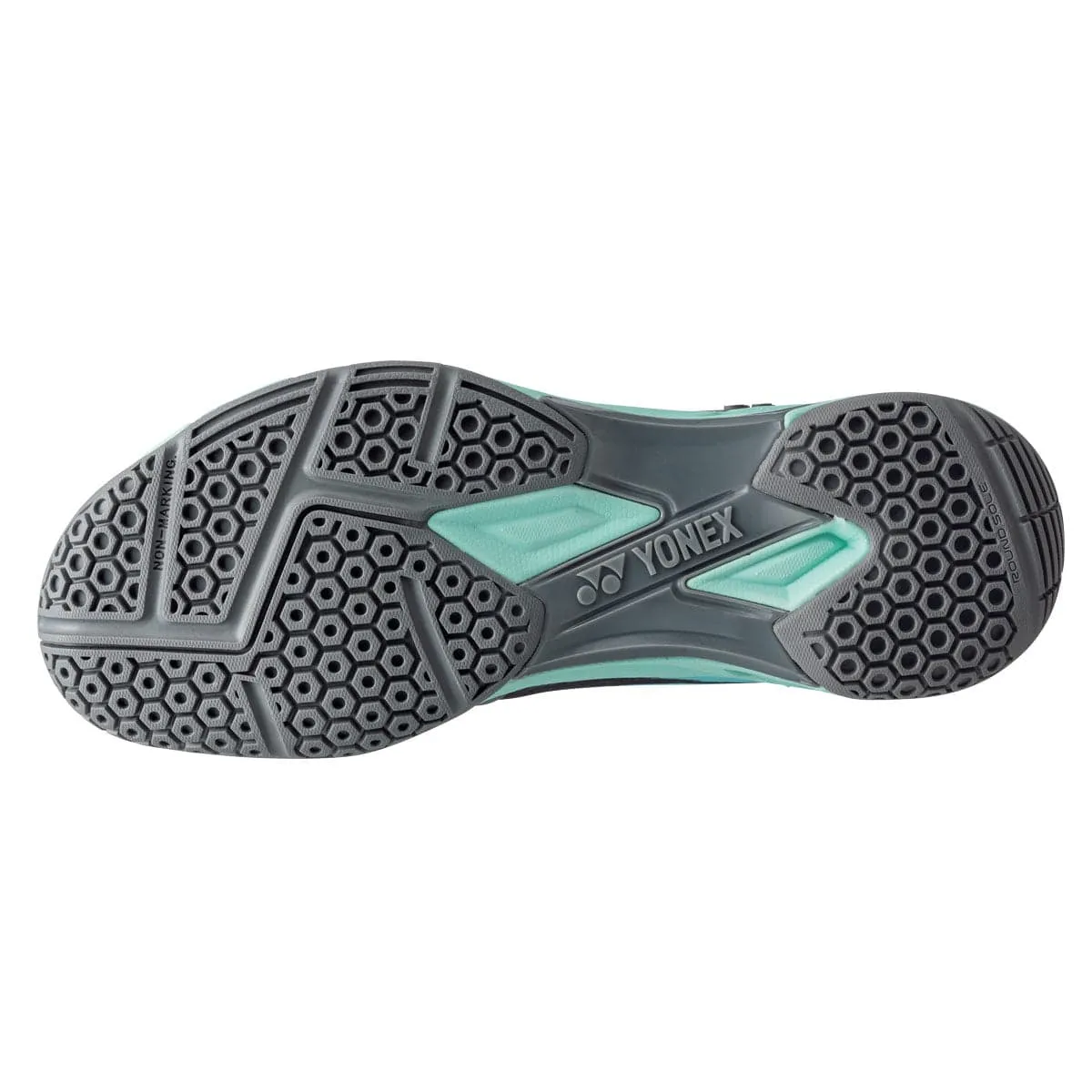 Yonex Power Cushion Cascade Drive Badminton Shoes - Grey / Pale Green